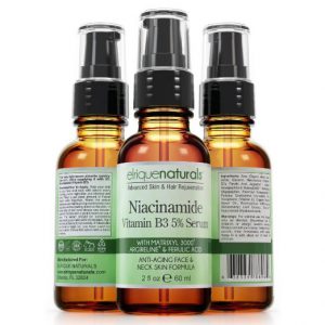 Products containing niacinamide