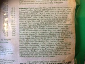 Bioglan superfoods ingredients